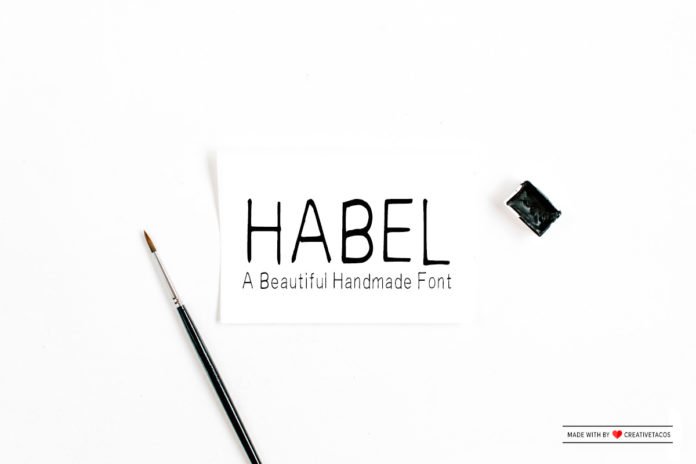 Free Habel Handwriting Font