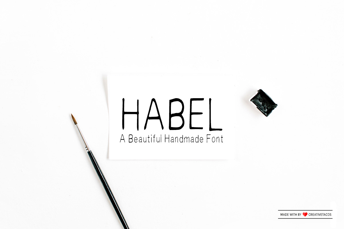Free Habel Handwriting Font