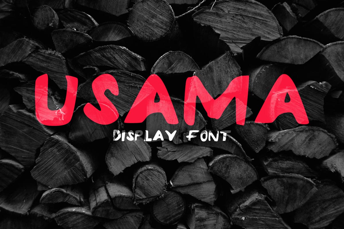 Free Usama Display Font