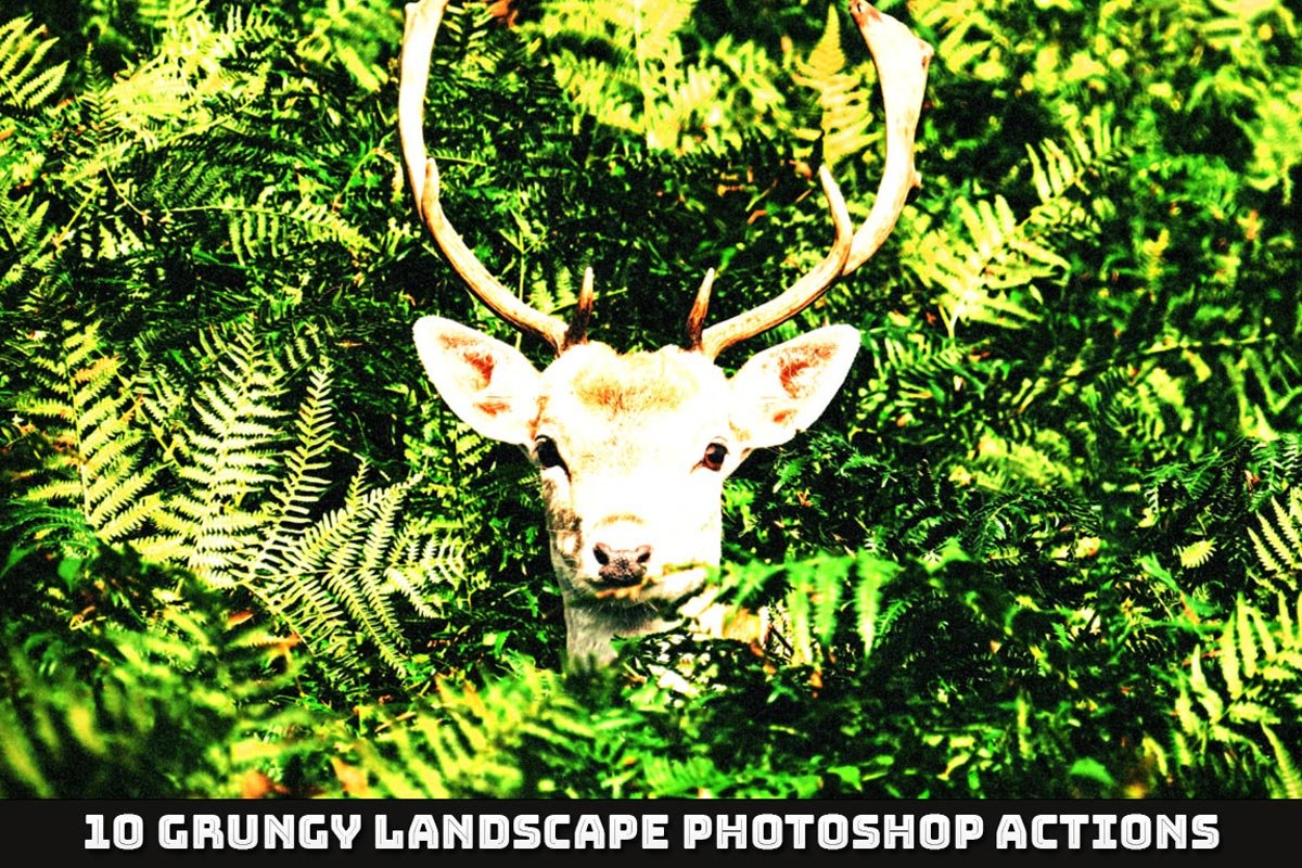 10 Free Grungy Landscape Photoshop Actions