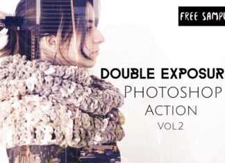 Free Double Exposure Photoshop Actions V.2