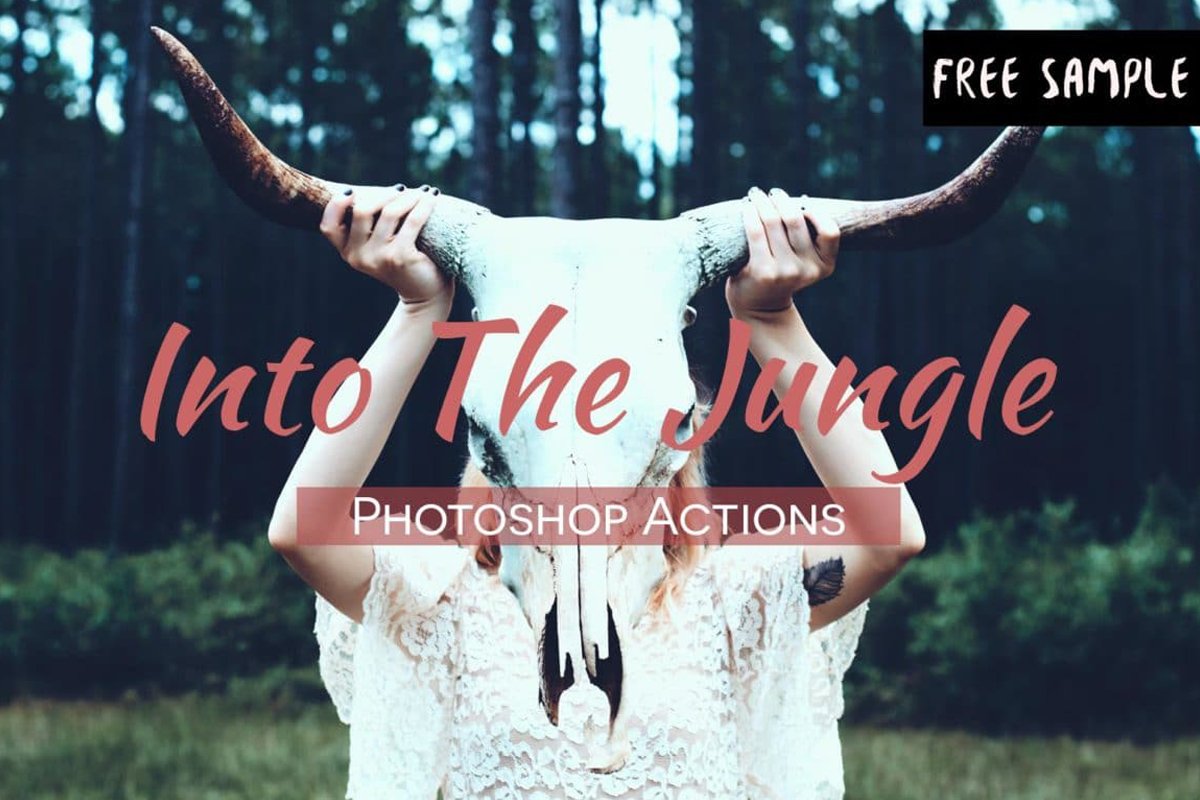 Free Into The Jungle Photoshop Actions1