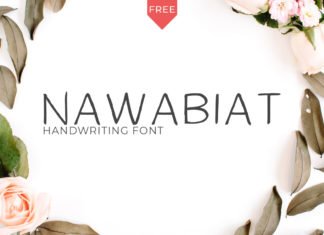 Free Nawabiat Handwriting Font