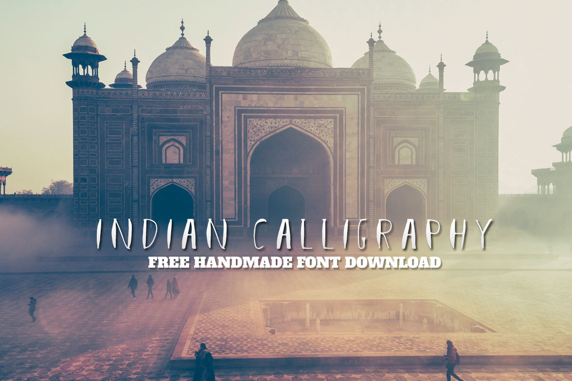 Download Free Indian Calligraphy Handmade Font — Creativetacos