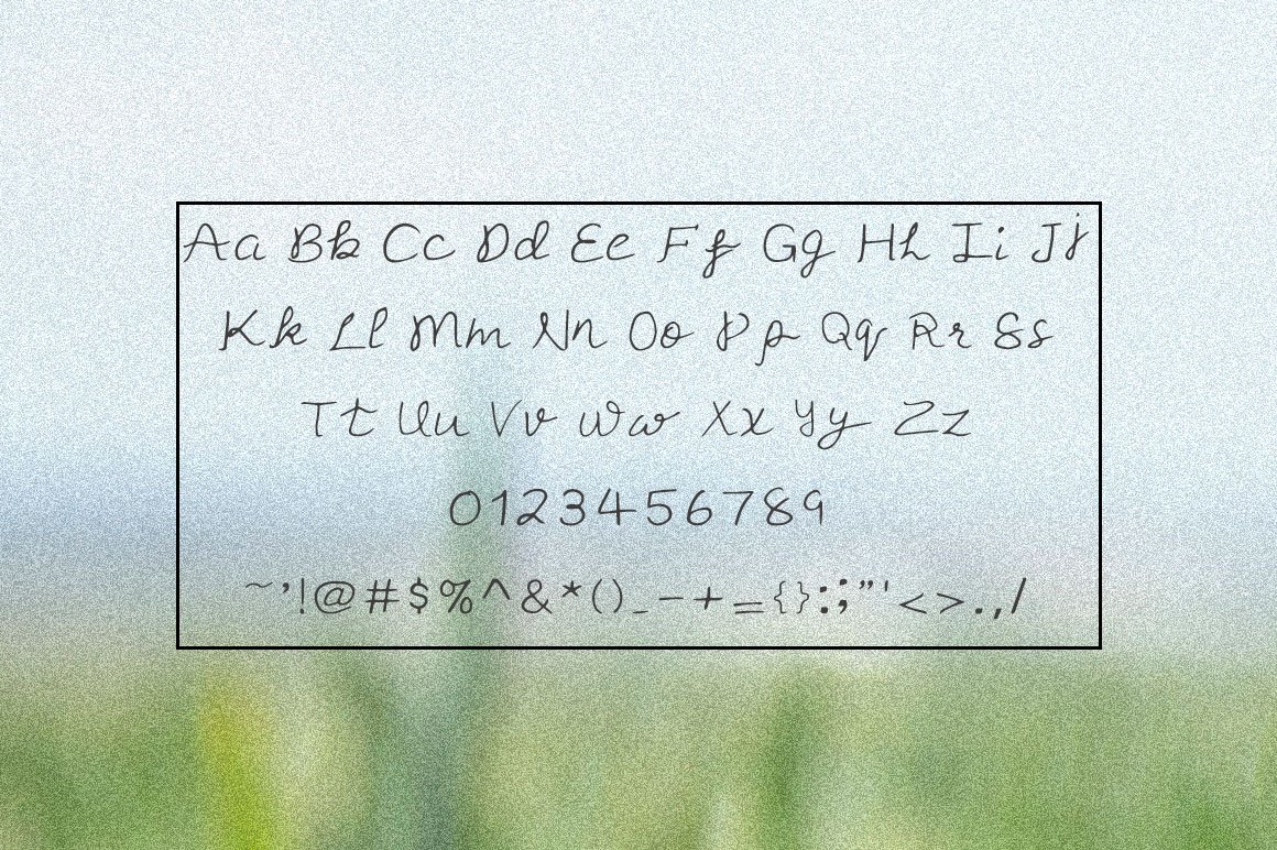 Free Sugar Apple Script Handmade Font