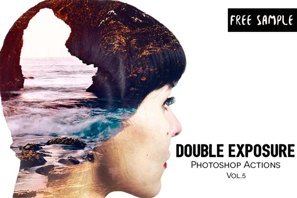 double exposure photoshop action free download