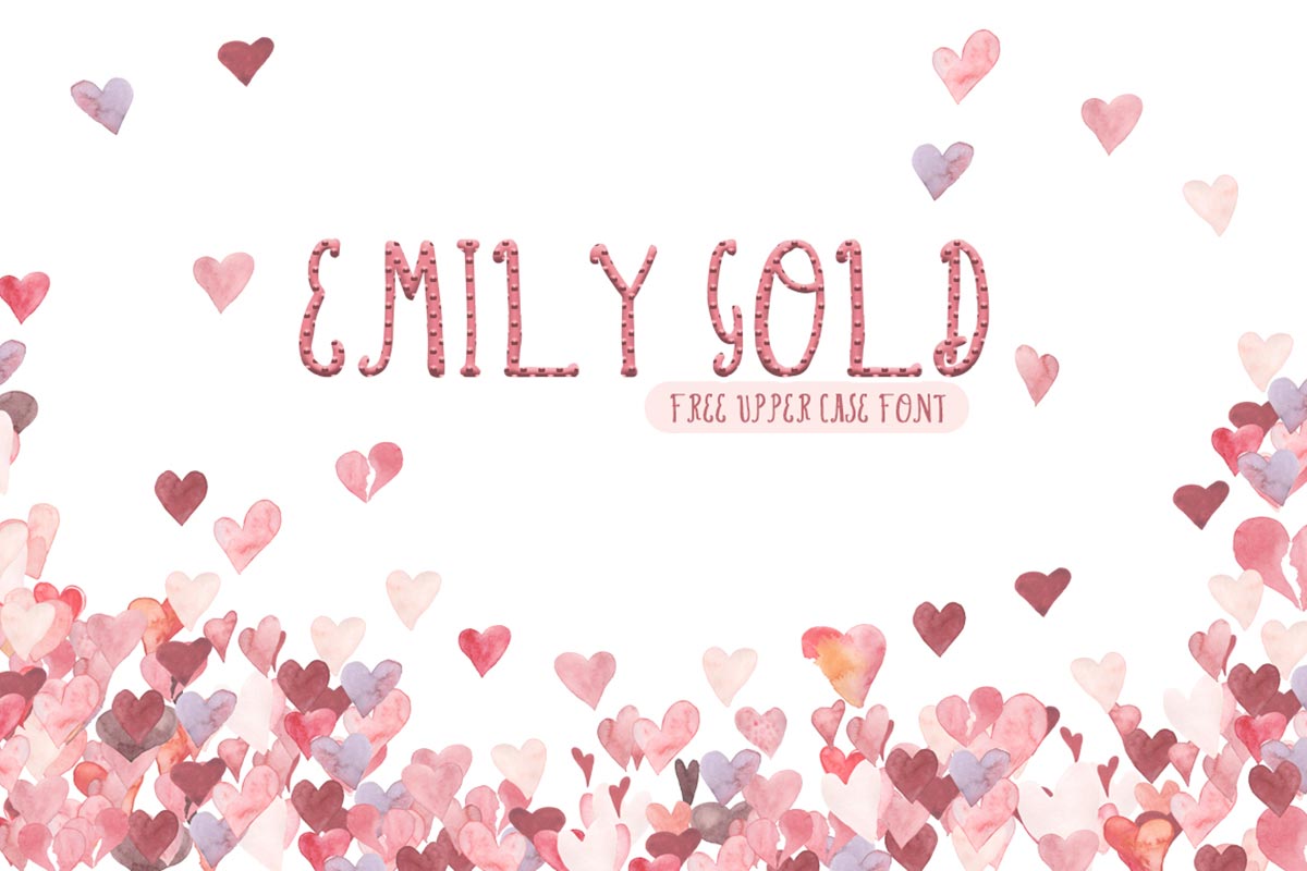 Free Emily Gold Script Font