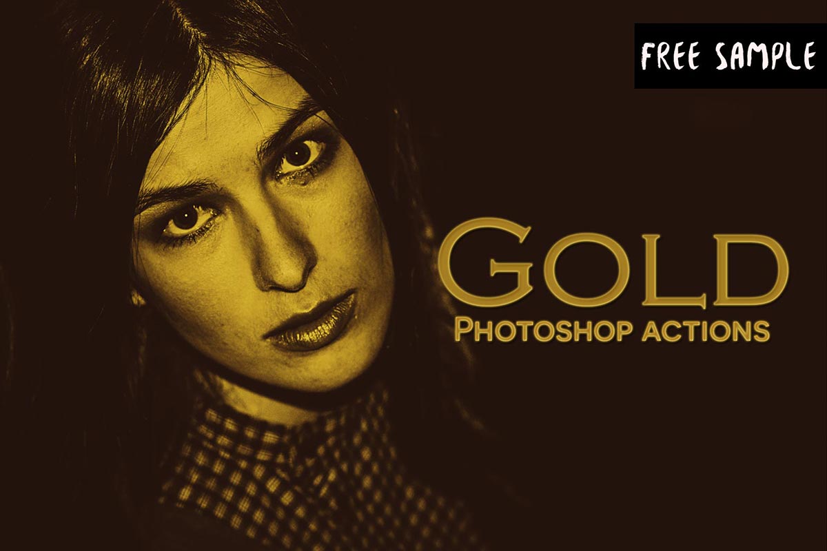 Free Gold Photoshop Actions 1