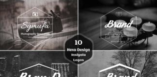 10 Free Hexa Shape Insignia Logo