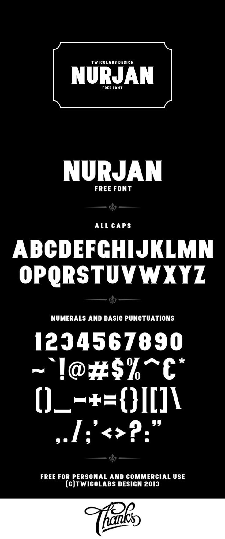 Nurjan Fancy Font