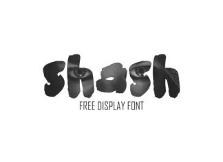 Free Shash Display Typeface