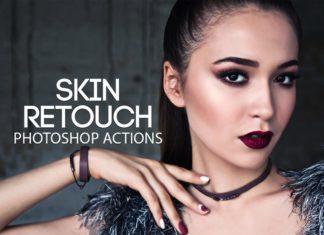 Skin Retouch Pro Photoshop Actions Kit