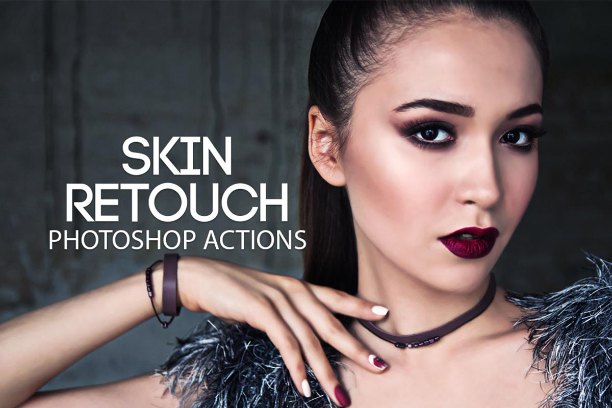 Skin Retouch Pro Photoshop Actions Kit