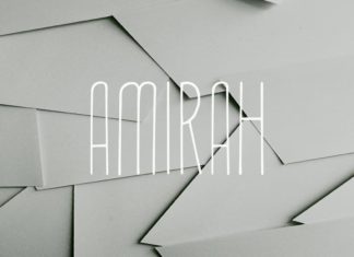 Amirah Display Font