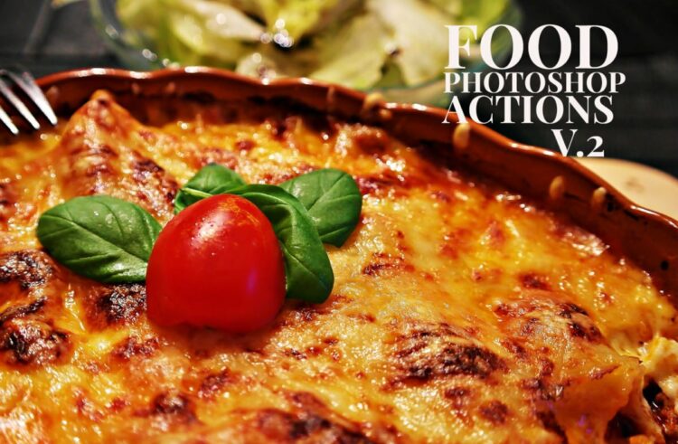 Food Photography Photoshop Actions V2
