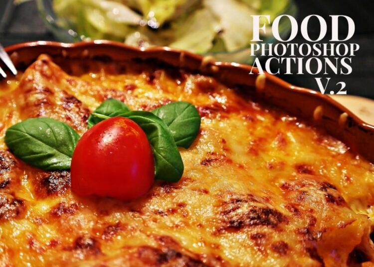 Food Photography Photoshop Actions V2