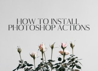How to Install Photoshop Actions in Few Clicks