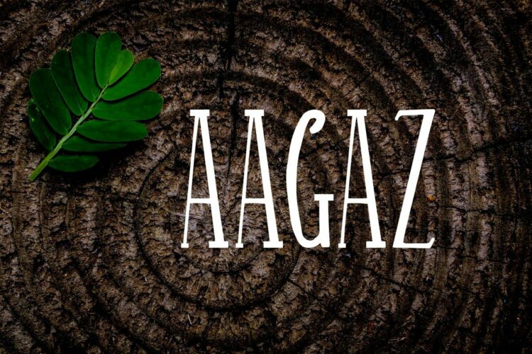Free Aagaz Handmade Font