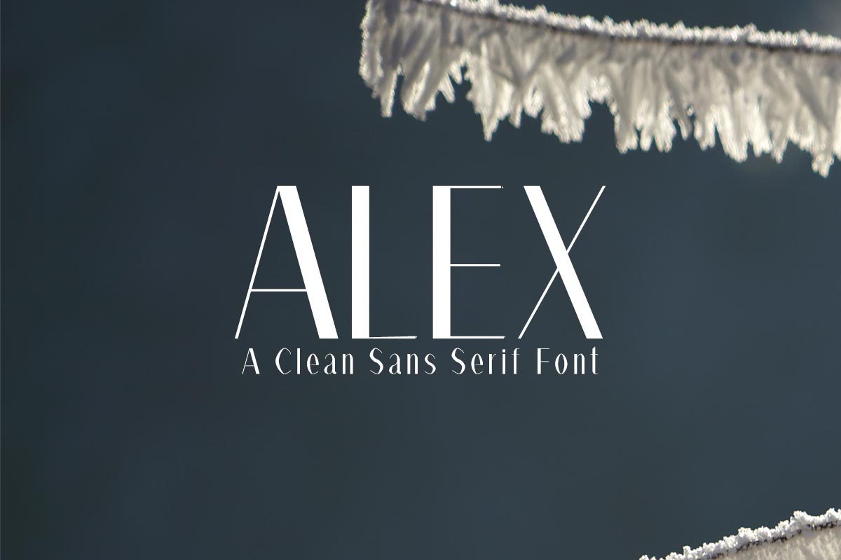 Free Alex Fashion Font