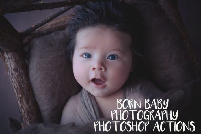 Free Born Baby Photoshop Actions