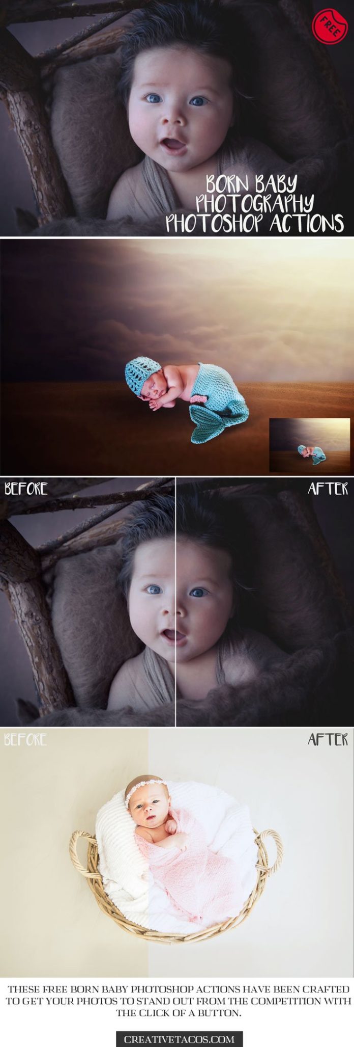 baby photoshop actions free download