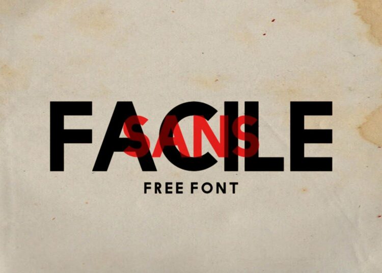 Free Facile Sans Serif Fonts