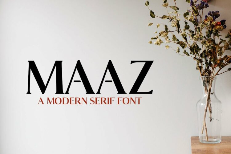 Free Maaz Serif Demo Font