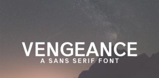 Free Vengeance Sans Serif Font