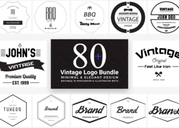 80+ Free Elegant Vintage Logo Templates