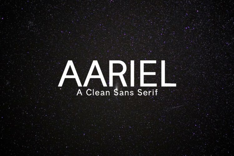 Aariel Sans Serif Font