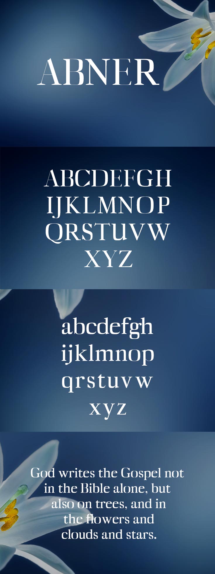 Free Abner Serif Font