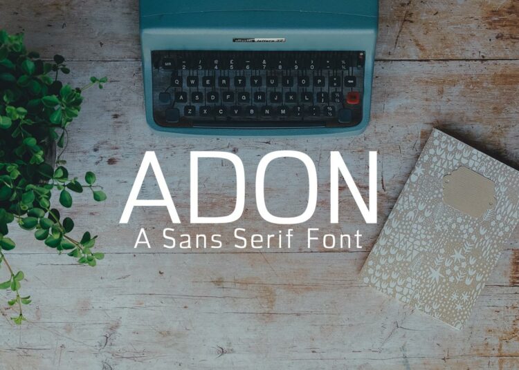 Free Adon Sans Serif Font
