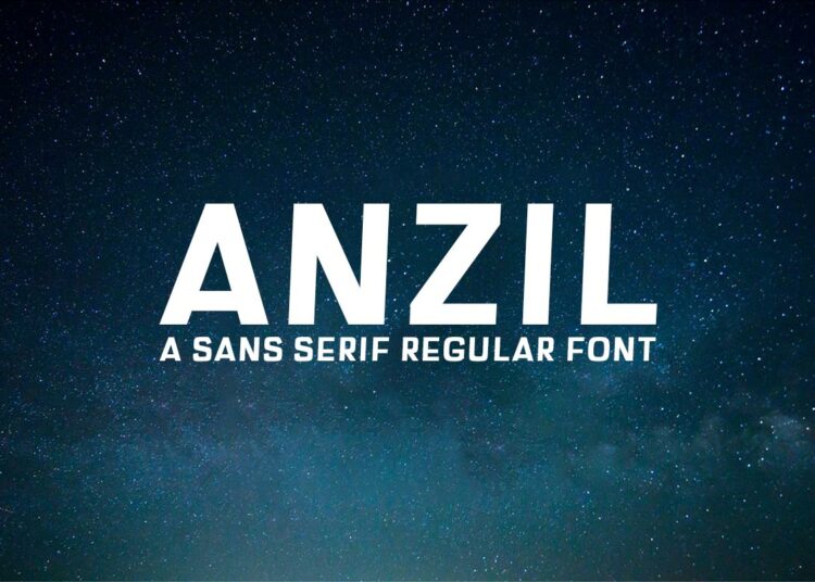 Free Anzil Sans Serif Font
