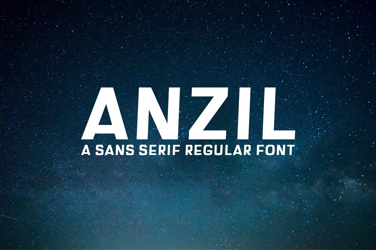 Free Anzil Sans Serif Font