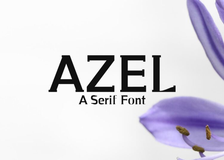 Free Azel Serif Font