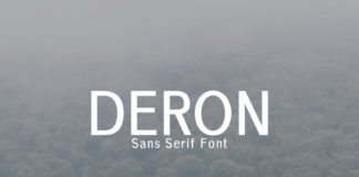 Free Deron Sans Serif Font
