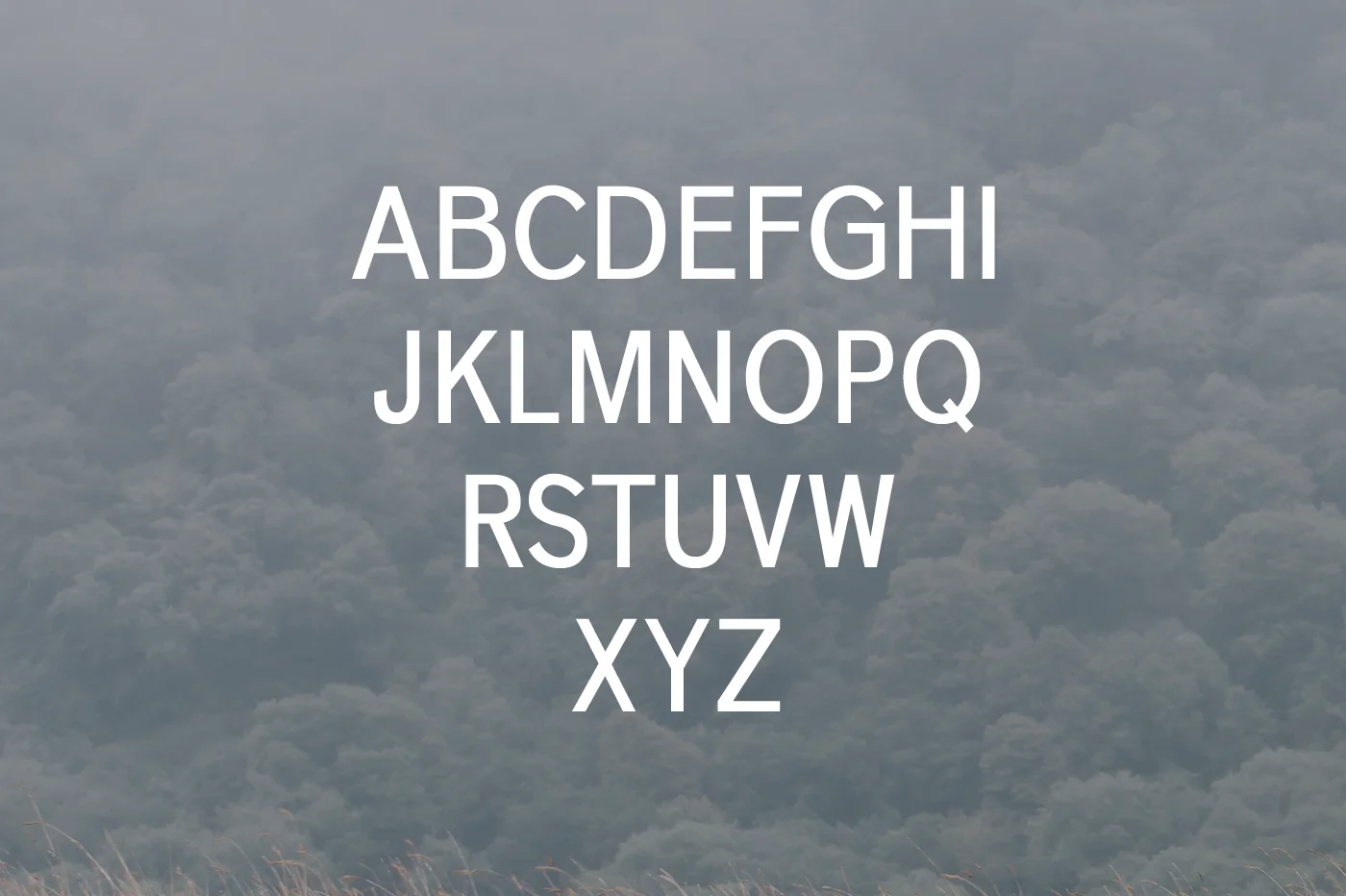 Deron Sans Serif Font Preview 2
