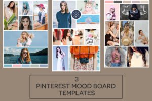 Pinterest Mood Board Templates - Free Download