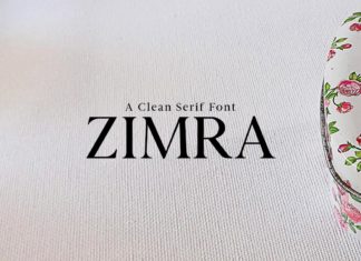 Free Zimra Sans Serif Font