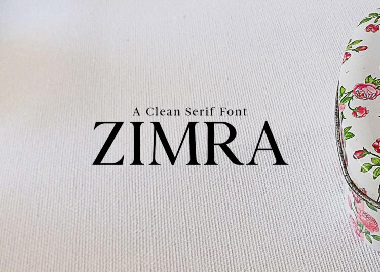 Free Zimra Sans Serif Font