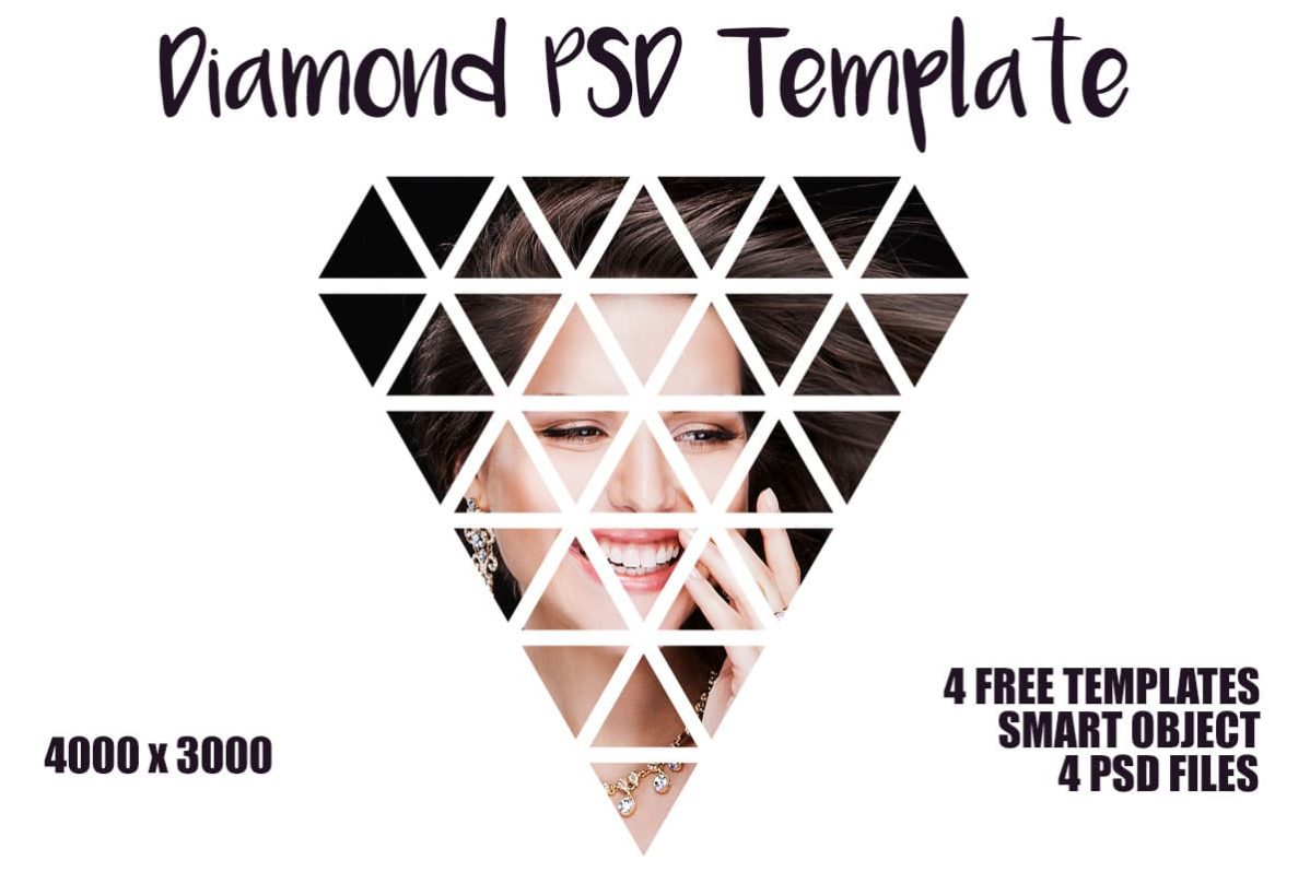 4 Free PSD Diamond Actions Template — Creativetacos - 1198 x 798 jpeg 82kB