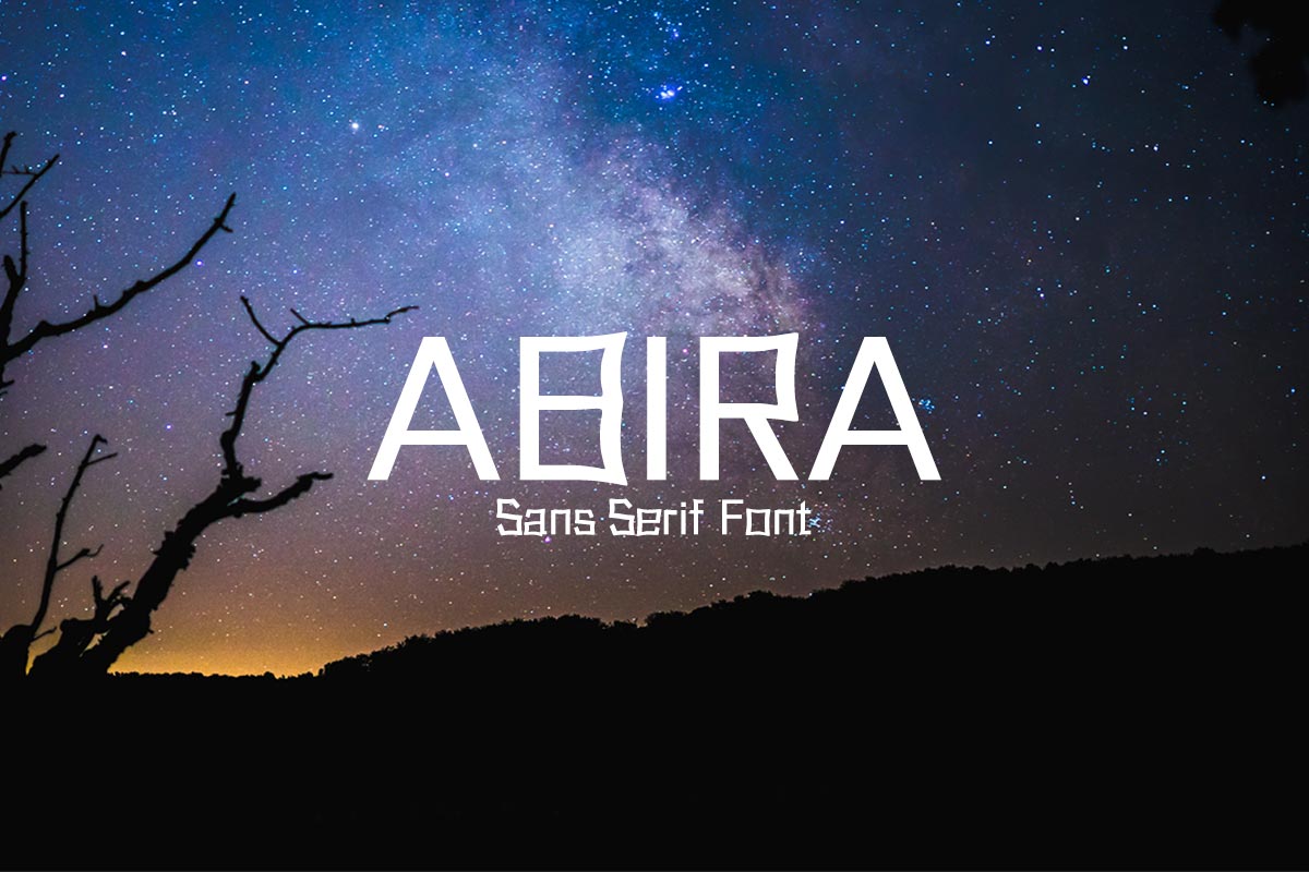 Free Abira Sans Serif Font
