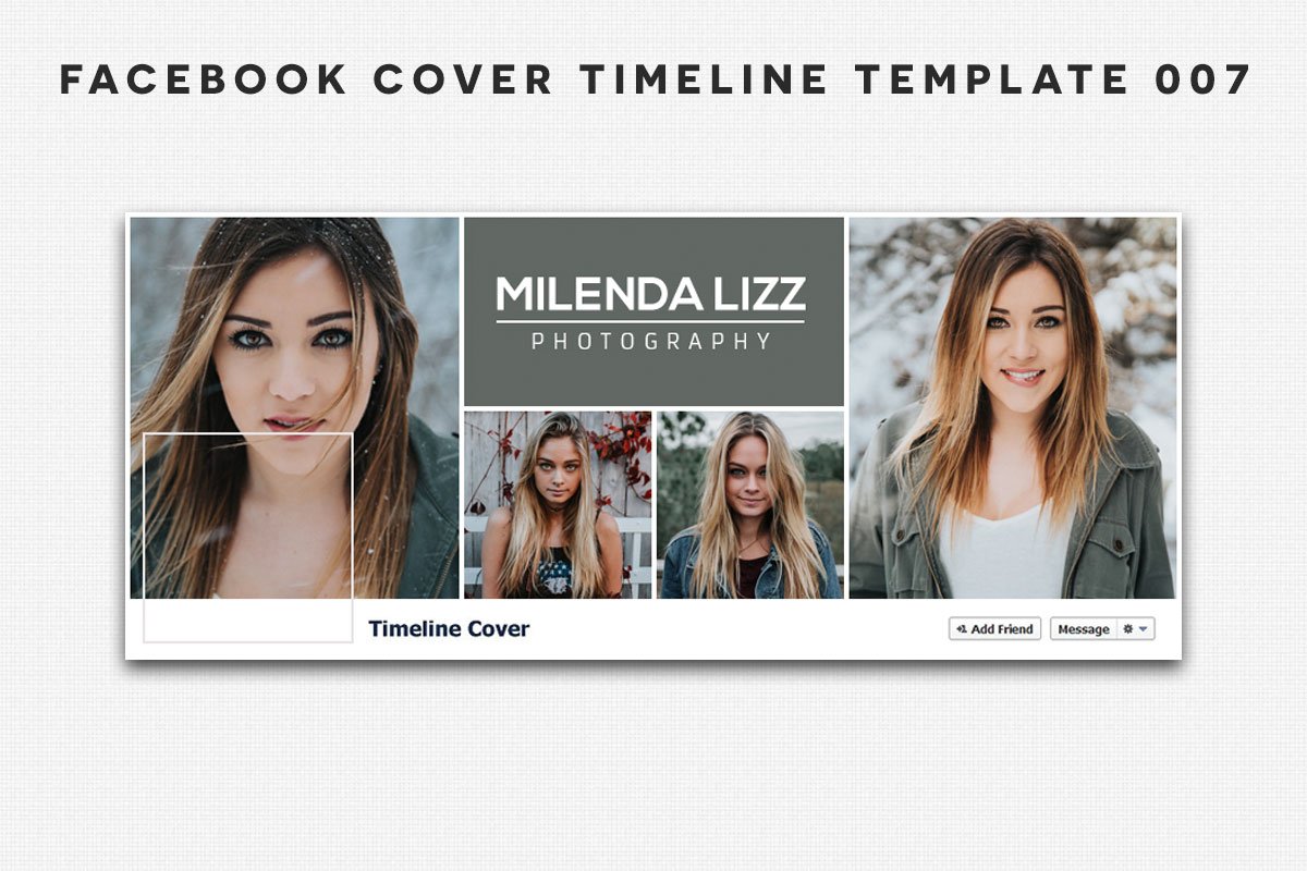 Free Facebook Cover Timeline Template 7