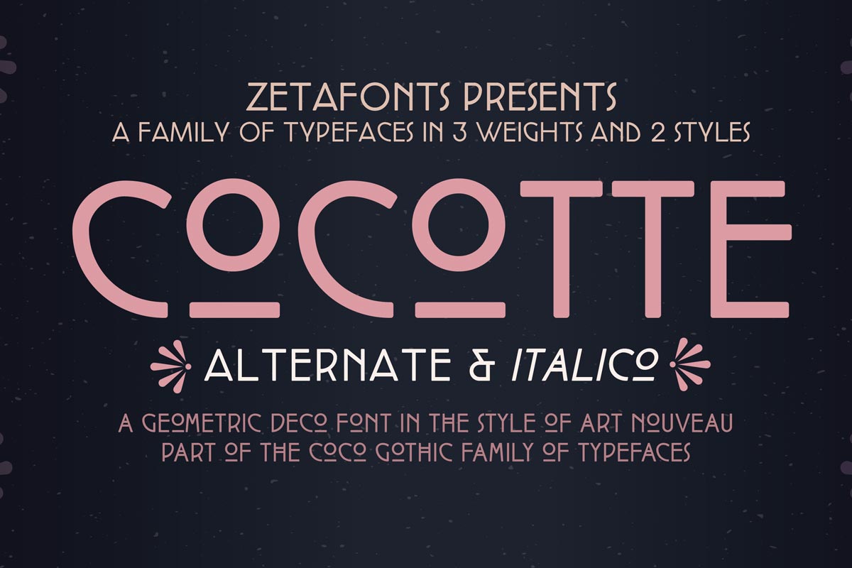 Cocotte Font Family
