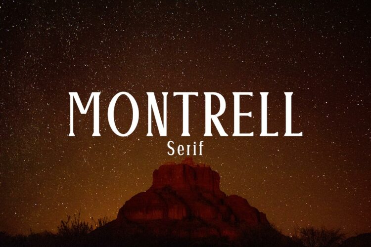 Free Montrell Serif Font