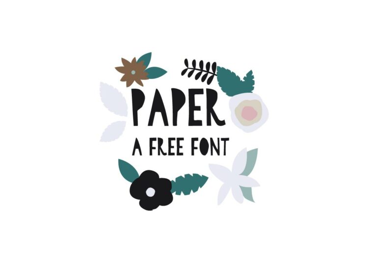 Free Paper Display Font