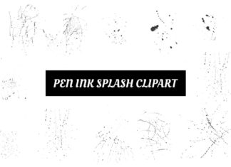 Free Pen Ink Splash