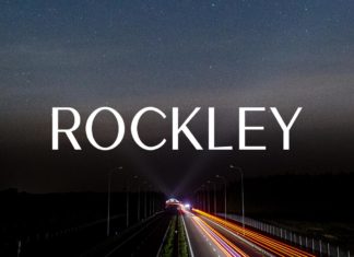 Free Rockley Sans Serif Font