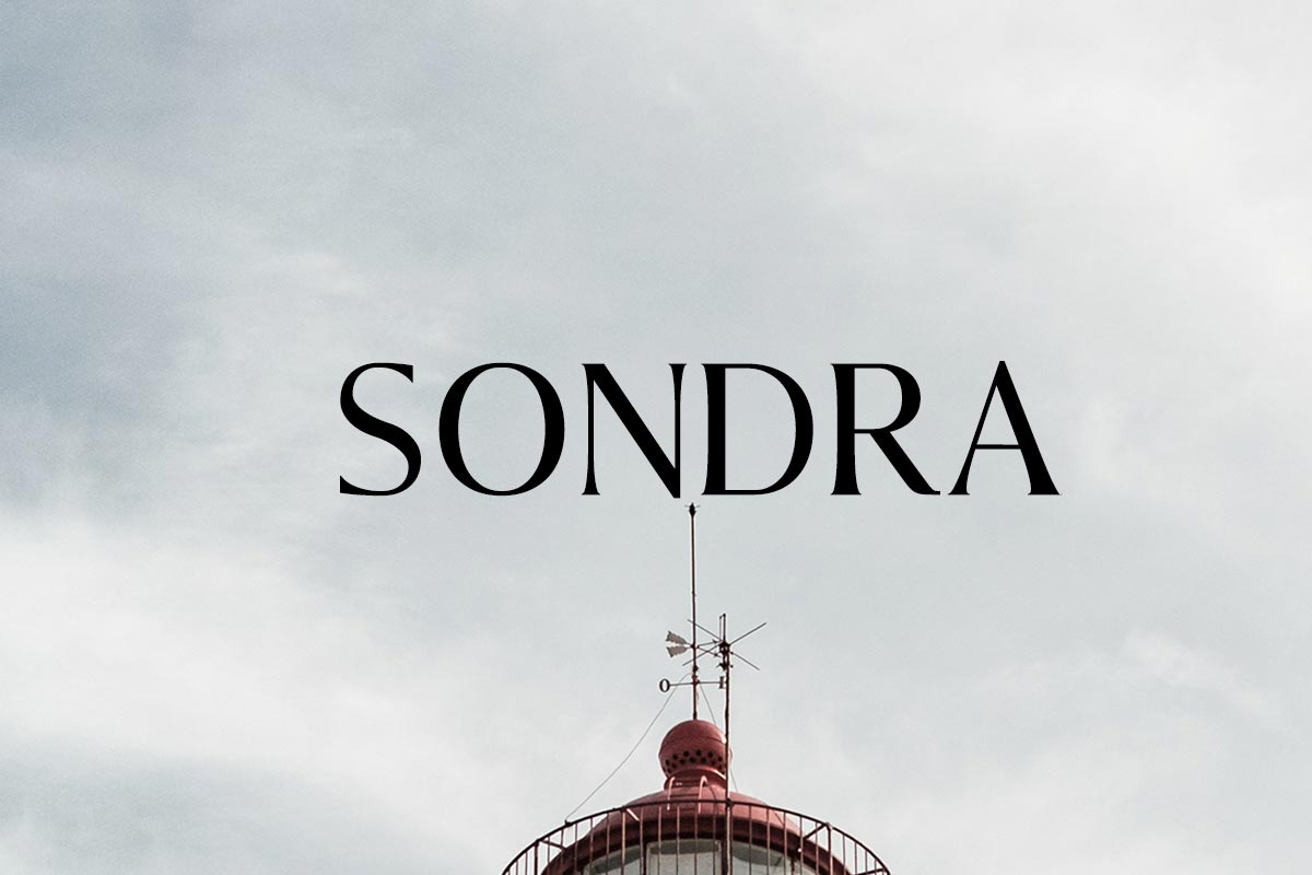 Free Sondra Serif Font