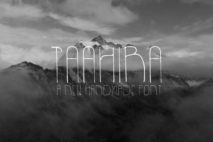 Free Taahira Handmade Typeface